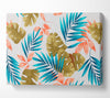 Modern Palm Leaves Canvas Wall Art