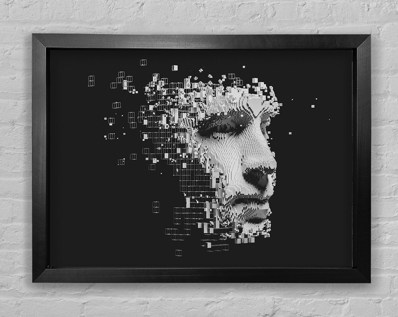 Break Away Face Framed Wall Art