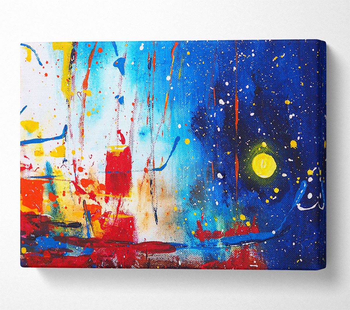 Striking Distortion Of Space Canvas Wall Art