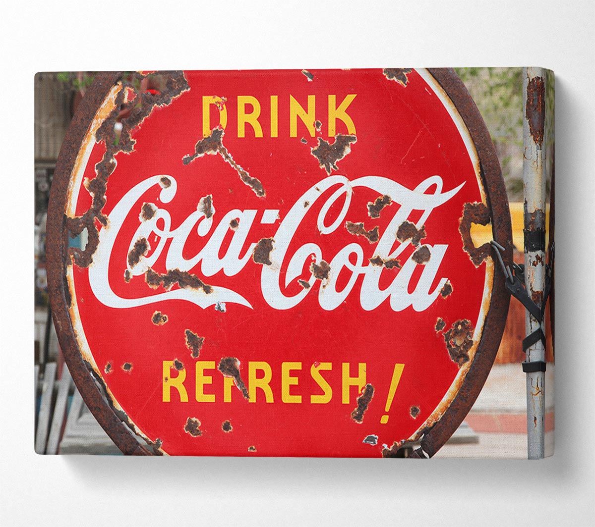 Drink Coca Cola Canvas Wall Art