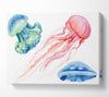 The Jellyfish Of The Sea Canvas Wall Art