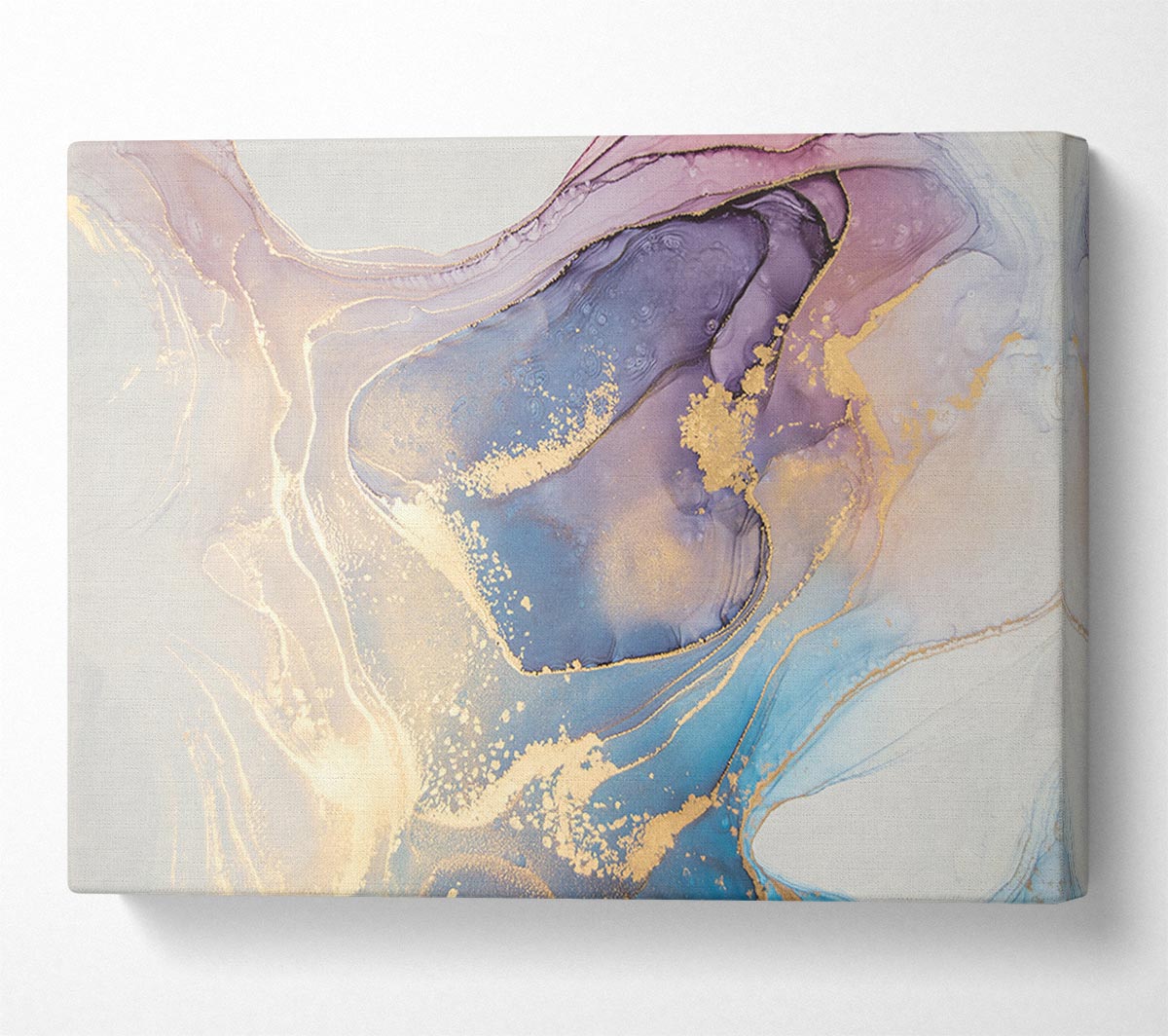 Stunning Glitter Marble Canvas Wall Art