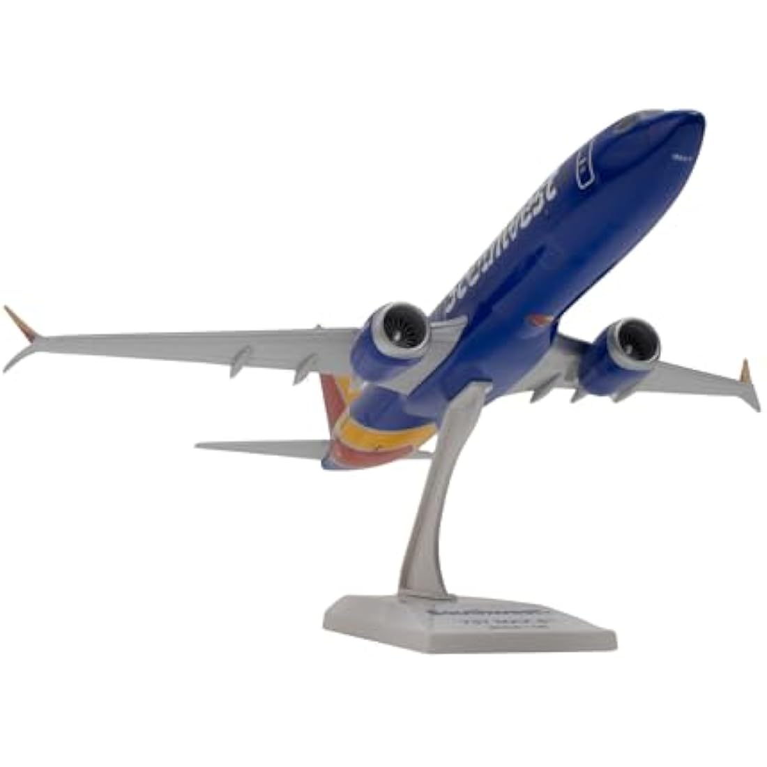 Daron Worldwide Trading Skymarks Southwest 737-MAX8 1/130 W/Wifi Dome Model Airplane