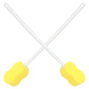 WRITWAA Long Handle Bath Brush Back Scrubber with Soft Sponge for Gentle Exfoliation and Deep Cleaning in Shower Easy Grip for Hard-to-Reach Areas