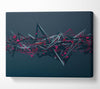 Sharp Spikes Of Shape Canvas Wall Art