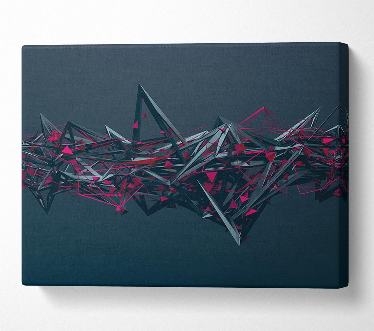 Sharp Spikes Of Shape Canvas Wall Art
