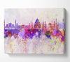 Color Explosion Dubai Canvas Wall Art