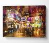 The Busy Nightlife Of New York Canvas Wall Art