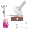 Winartton Yarn Winder, Electric Yarn Ball Winder for Crocheting, Heavy-Duty 10 oz Large Capacity Automatic Yarn Cake Winder Spinner Roller, Ideal Crocheting Tools for Knitting Lovers, Rose Gold