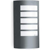 Steinel Outdoor Wall Light L 12 anthracite, outdoor lamp without motion sensor, robust aluminium trim, E27, max. 60 W, wall lamp