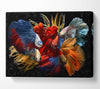 Siamese Fighting Fish Canvas Wall Art