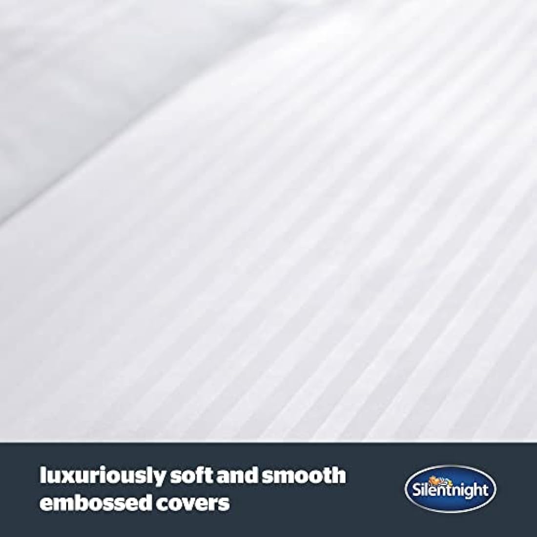 Silentnight Hotel Collection Single Duvet-13.5 Tog Luxuriously Soft Winter Quilt Duvet Thick, Warm and Cosy-Single Size, White