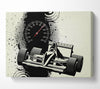 The F1 Time Trial Canvas Wall Art