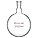 StonyLab 2000 ml Glass Single Neck Round Bottom Flask RBF, with 24/40 Standard Taper Outer Joint, 2 L (2 Liter)