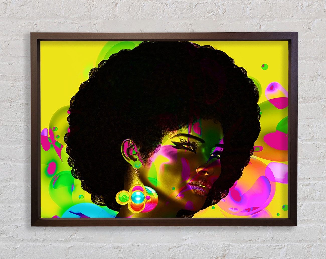 Afro Funk Framed Wall Art