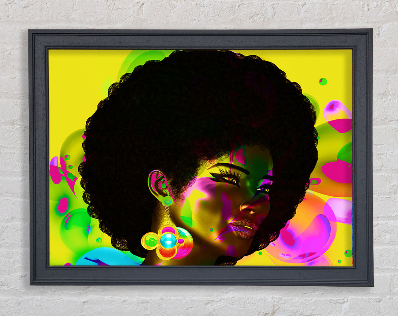 Afro Funk Framed Wall Art