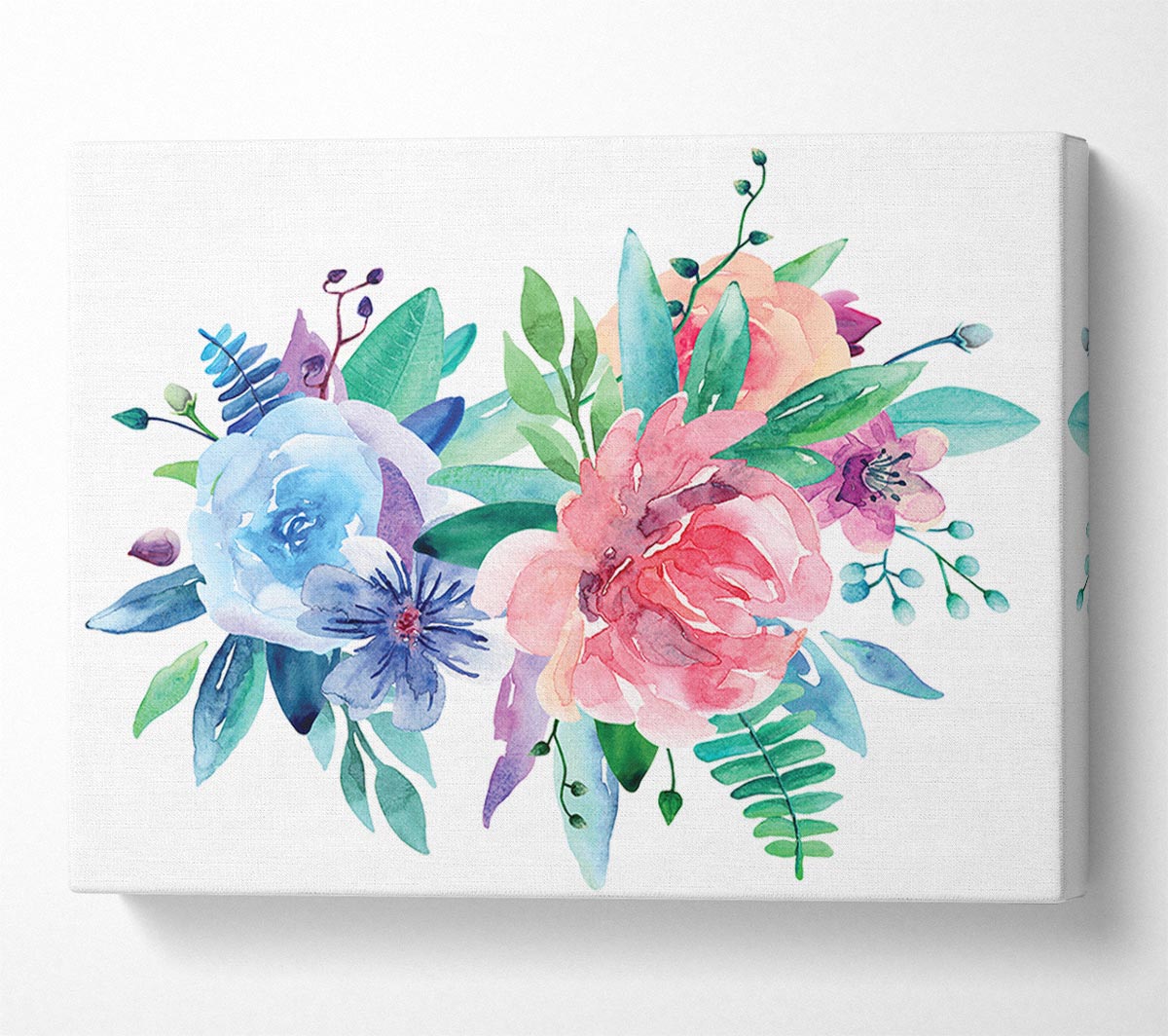 The Floral Patch Canvas Wall Art