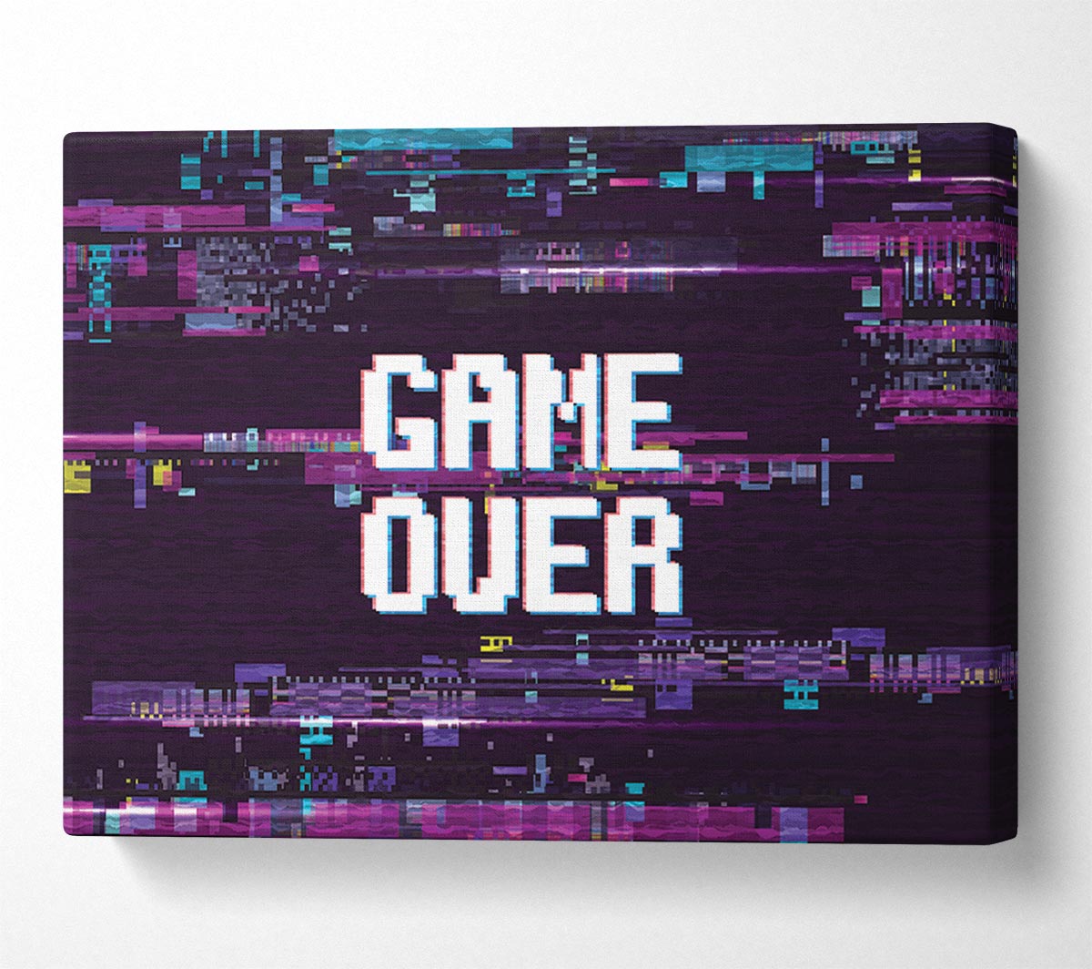 Game Over Canvas Wall Art