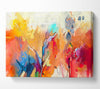 Colour Spill Flowers Canvas Wall Art