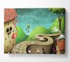 Alice In Wonderland Road Canvas Wall Art