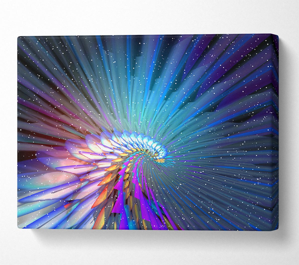 The Spiral Into The Void Canvas Wall Art