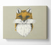 The Fox Face Canvas Wall Art