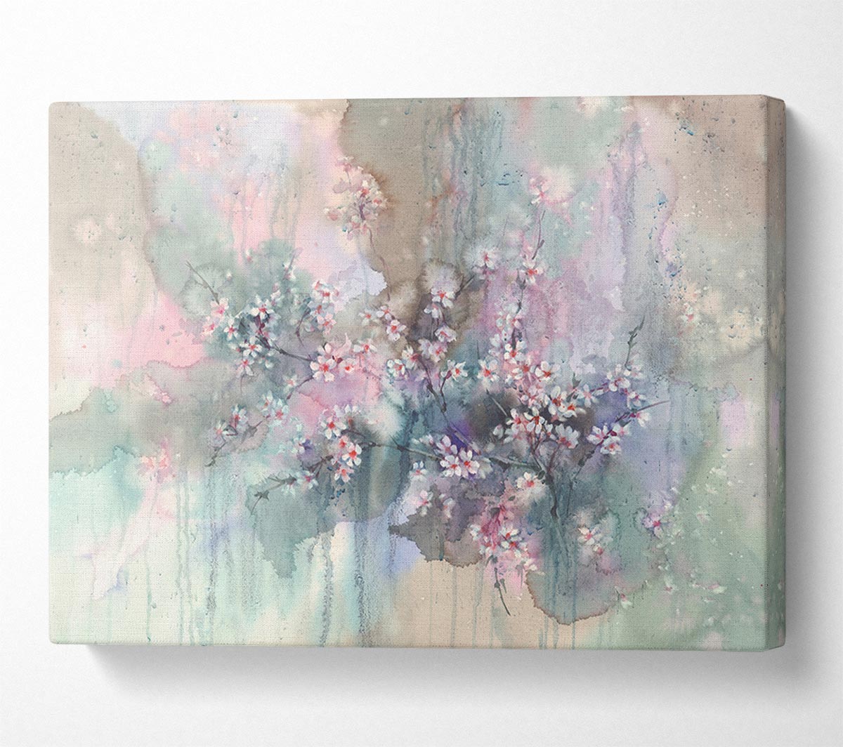 Abstract Flower Paradise Canvas Wall Art