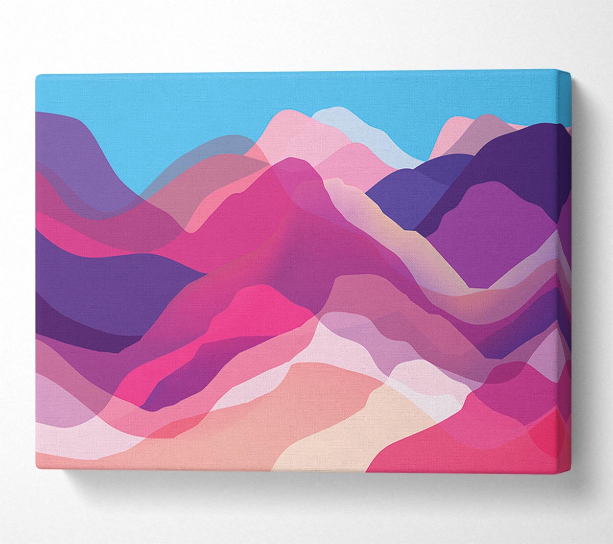 The Mountain Spectrum Canvas Wall Art