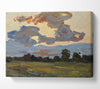 Abstract Countryside Canvas Wall Art