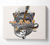 Rock N Roll Fifties Canvas Wall Art