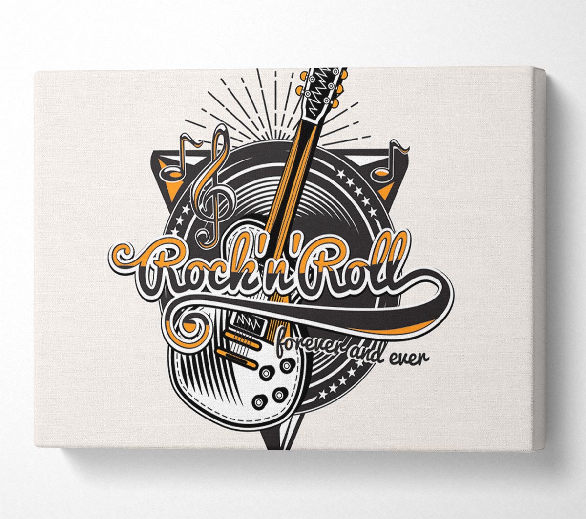 Rock N Roll Fifties Canvas Wall Art