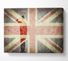 Salute The Flag Canvas Wall Art