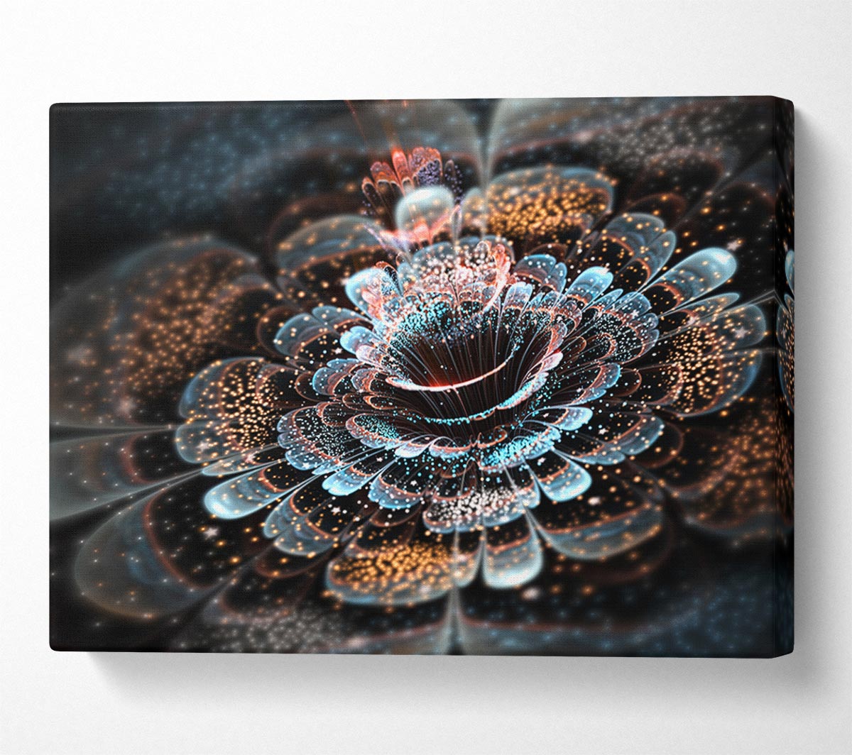 The Centre Of The Modern Flower Canvas Wall Art