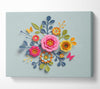 Three Dimensional Flowers Canvas Wall Art
