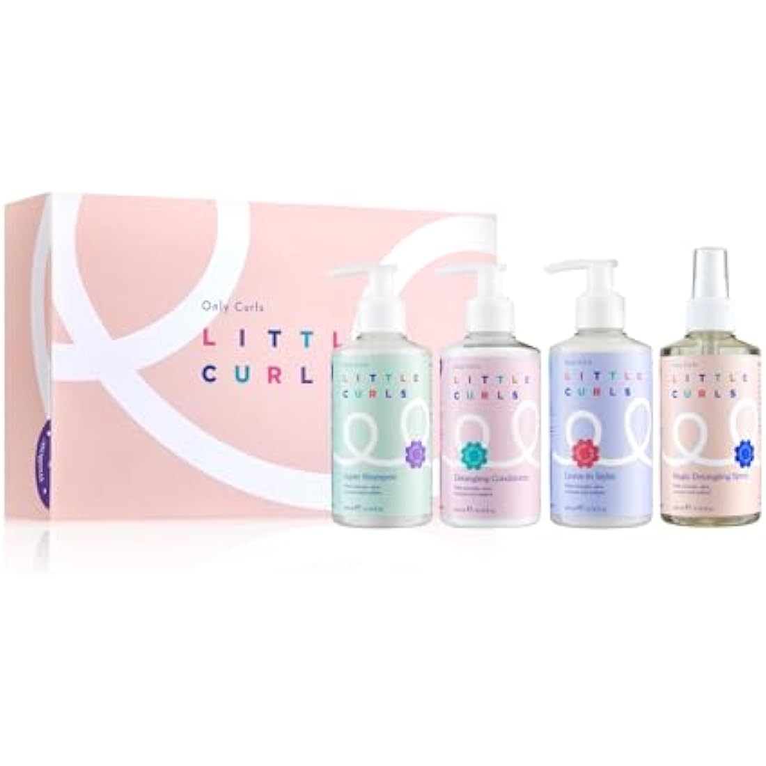 Only Curls Little Bundle – Full-Size 200ml Curly Kids Haircare Set – Detangle, Nourish & Define with Ease – Simple Tangle-Free Haircare Routine for Kids with Curly Hair