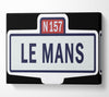 Le Mans Race Sign Canvas Wall Art