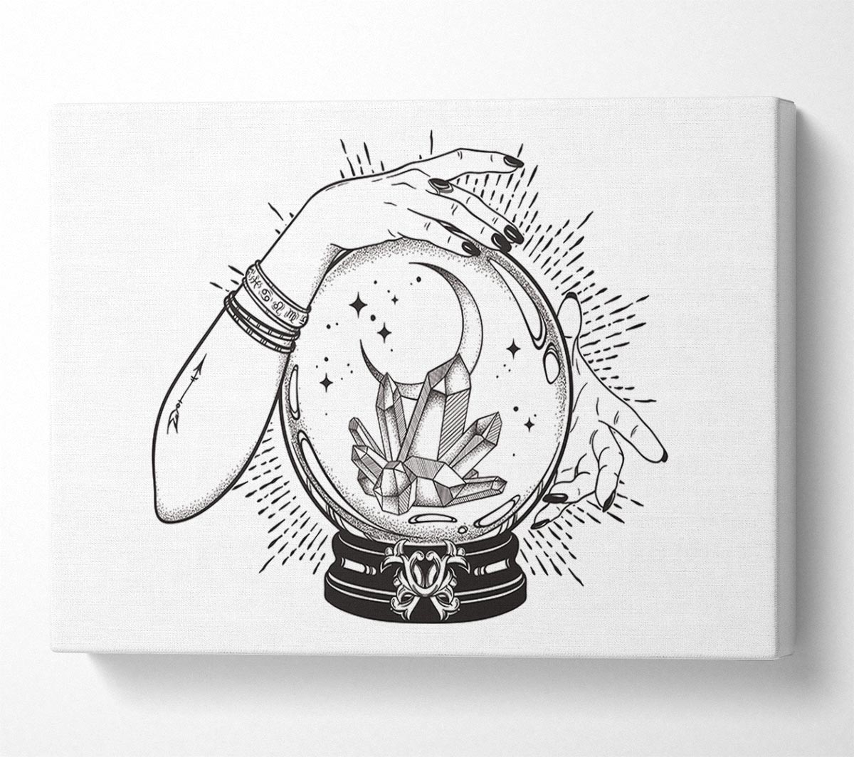 Casting A Spell Canvas Wall Art