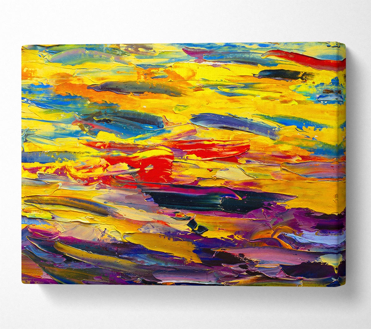 Thick Strokes Impressionism Canvas Wall Art