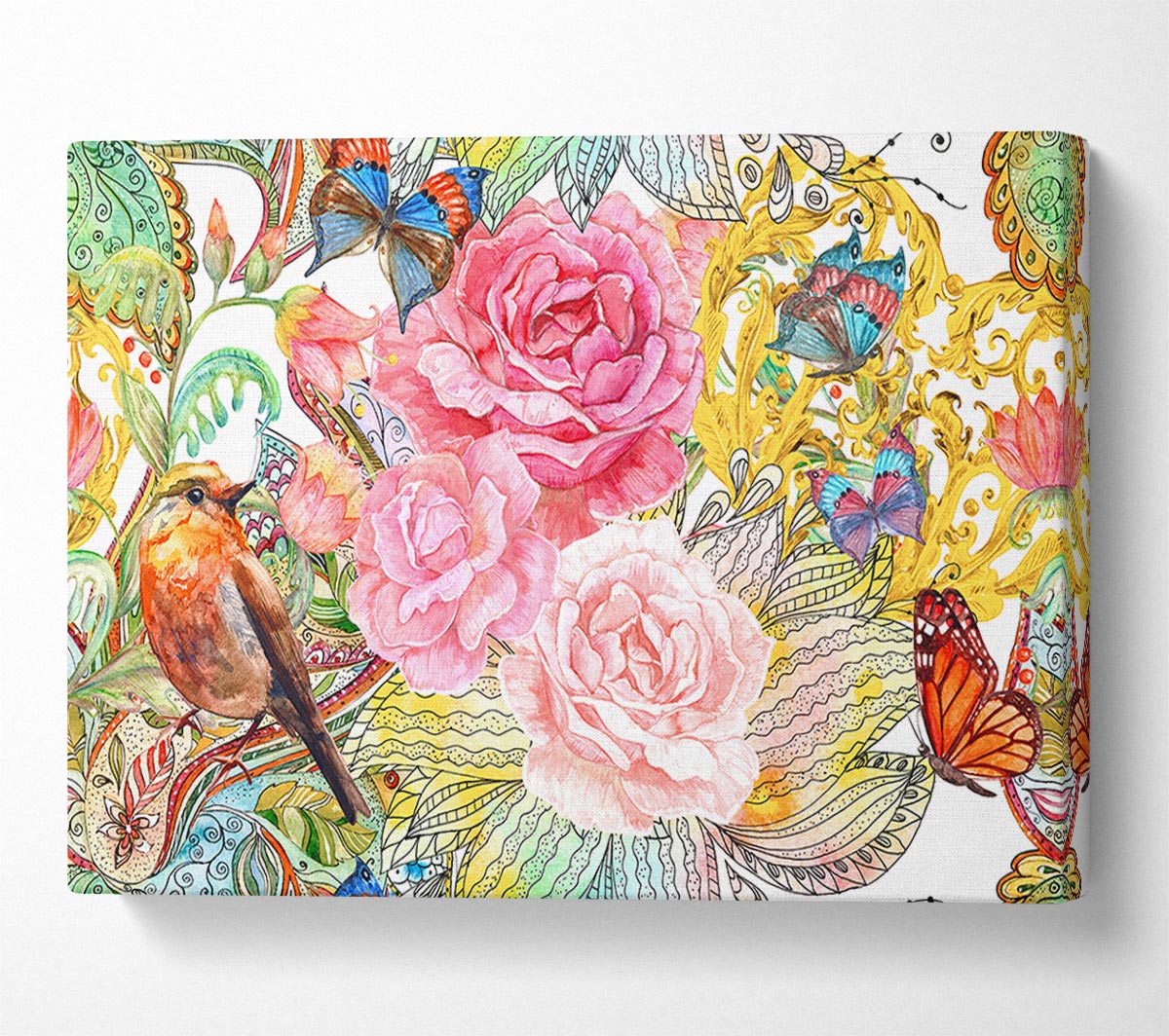 Beautiful Flowers India Canvas Wall Art
