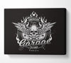 American Custom Garage Canvas Wall Art