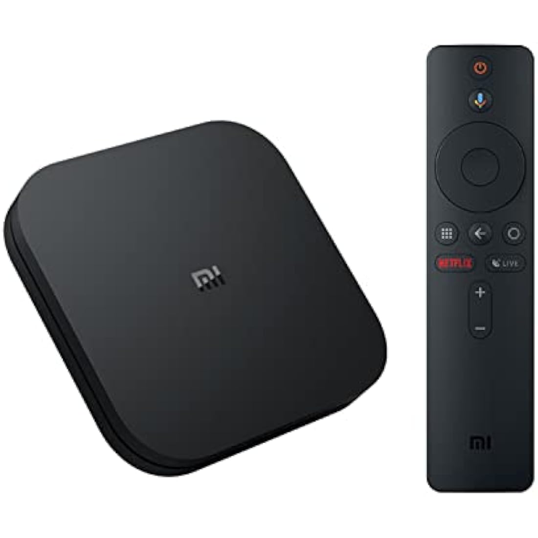 Xiaomi Mi Box S 4K Ultra HD Android TV Streaming Media Player with Google Assistant & Chromecast Built-In – Black