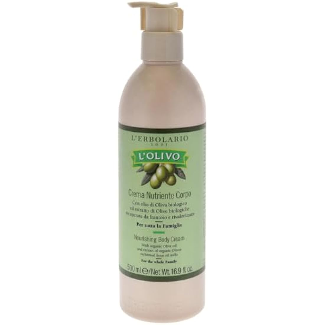 L'Erbolario LoliveIVO Nourishing Cream for the body 500 ml