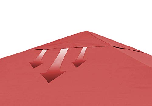 Quick-Star Replacement Roof for Gazebo 3 x 3 m Terra Replacement Cover