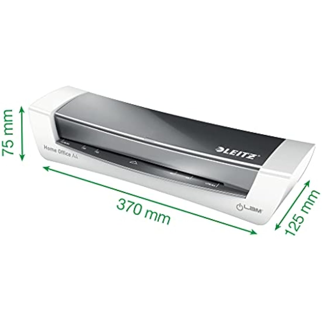 Leitz 73681036 iLam A4 Laminator, Ideal for Home Office, iLam - Metallic Blue