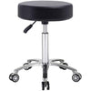 Antlu Massage Stool Chair on Wheels for Beauty Kitchen Salon Home Office, Adjustable High Rolling Swivel Stool (Black)