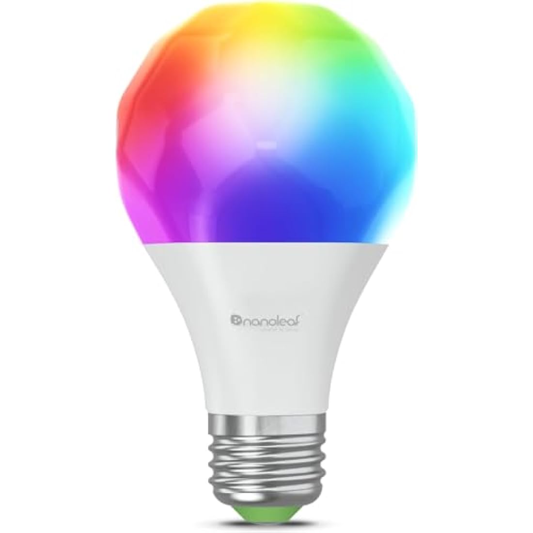 Nanoleaf Matter Essentials E27 LED Bulbs, Pack of 3 RGBW Dimmable Smart Bulbs - Matter over Thread, Bluetooth Colour Changing Light Bulbs, Works with Google Apple, Room Decor & Gaming