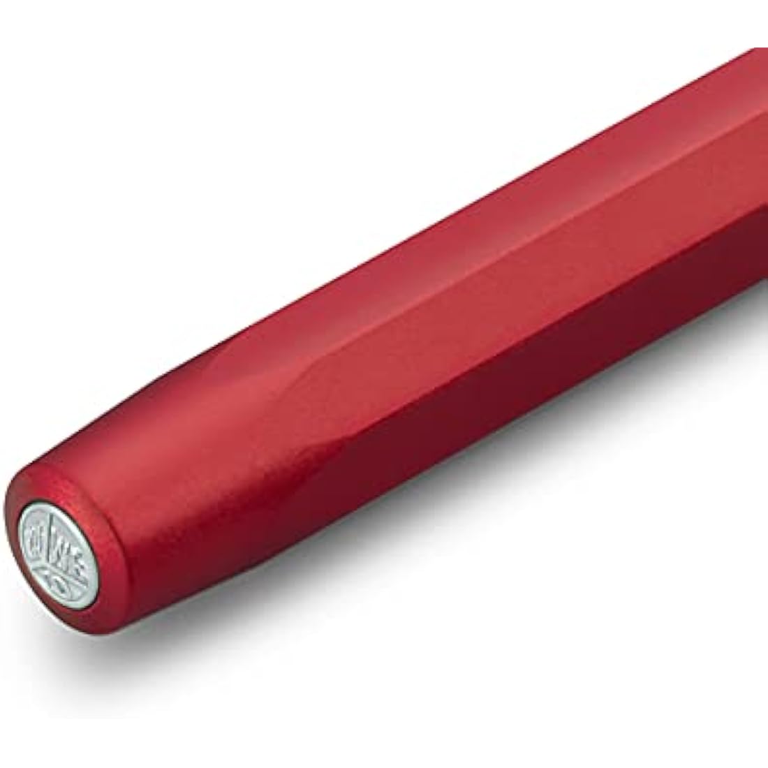 Kaweco AL SPORT Fountain Pen Deep Red I Premium Fountain Pen for Ink Cartridges I Exclusive Fountain Pen 13 cm I Nib: B (Broad)