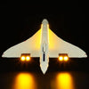 BRIKSMAX Led Lighting Kit for LEGO-10318 Concorde - Compatible with Lego Icons Building Set- Not Include Lego Set