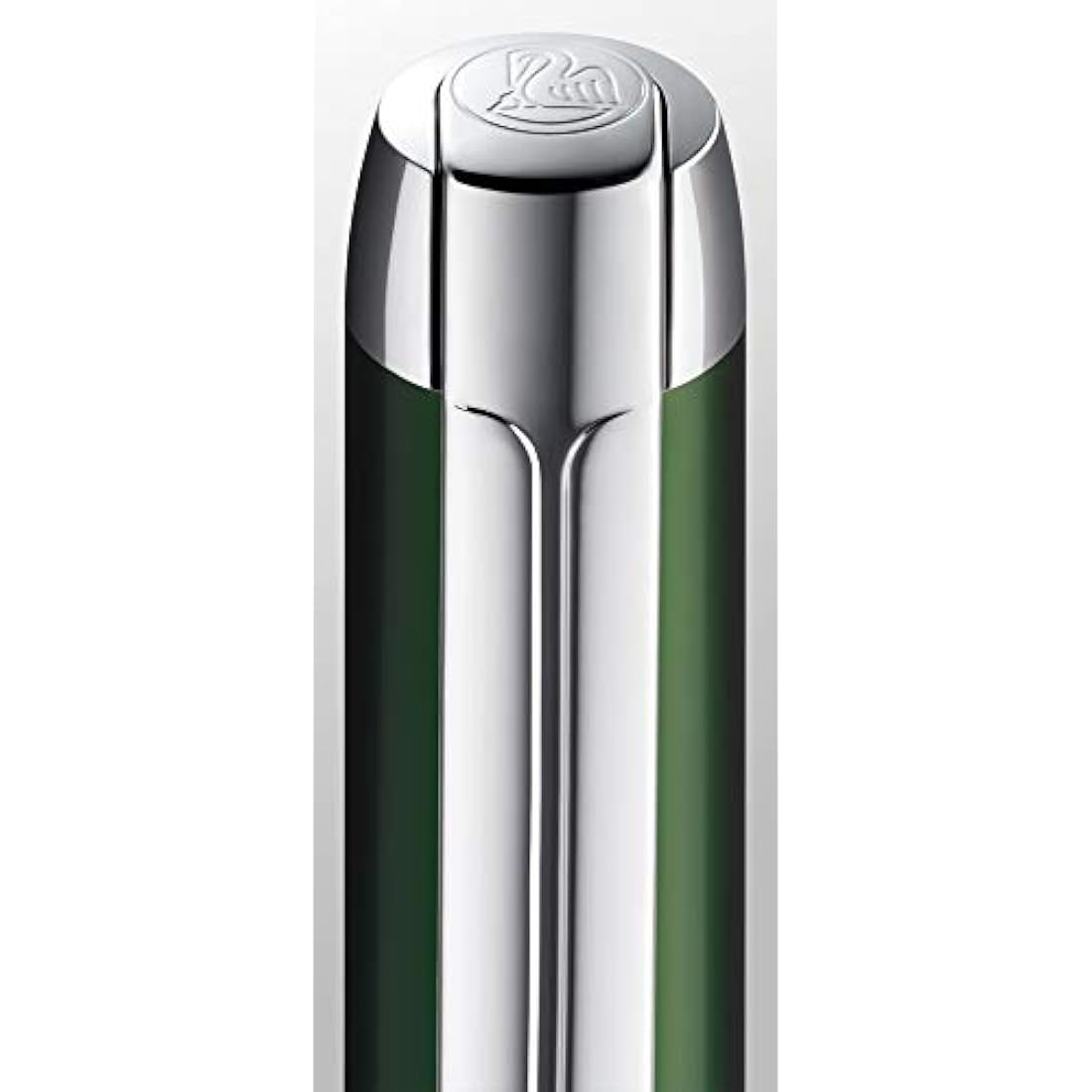 Pelikan Pura 817509 Fountain Pen Forest Green M Nib 1 Piece Including Large Cartridge Gemstone Ink® Sapphire