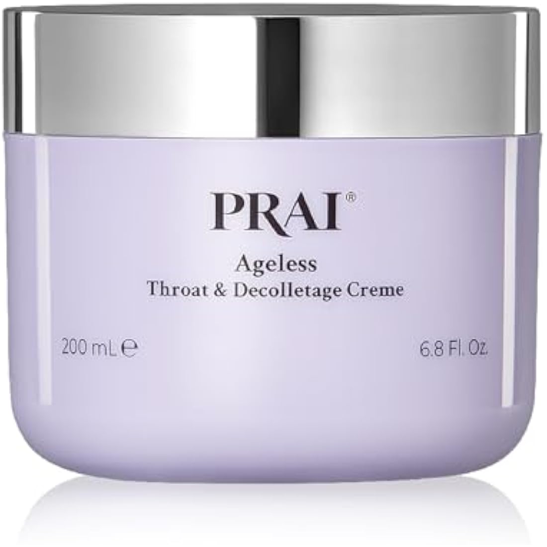PRAI Ageless Throat & Decolletage Creme 200ml - Anti-Ageing, Collagen Boosting Skincare Cream - Tightens & Firms Skin, Reduces Wrinkles - Luxury Neck Moisturiser With Hyaluronic Acid - 7 Day Results